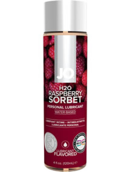 Jo H2o Flavor Lube Raspberry Sorbet 4oz