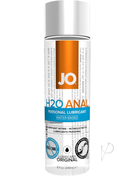 Jo Anal H2o Lube Original 8oz Jo Anal H2o Lube Original 8oz