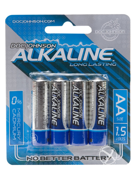 Dj Alkaline Batteries Aa 4pk