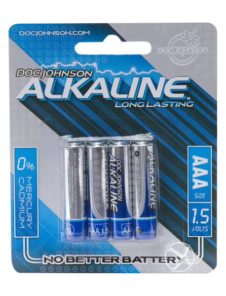 Dj Alkaline Batteries Aaa 4pk