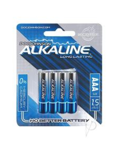 Dj Alkaline Batteries Aaa 4pk