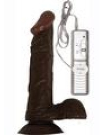 All Amer Whopper Vibe 8 W/balls Brown