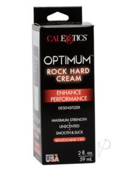 Optimum Rock Hard Cream 2oz