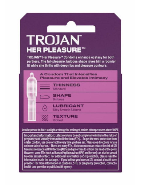 Trojan Her Pleasure Lub 3`s Trojan Her Pleasure Lub 3`s