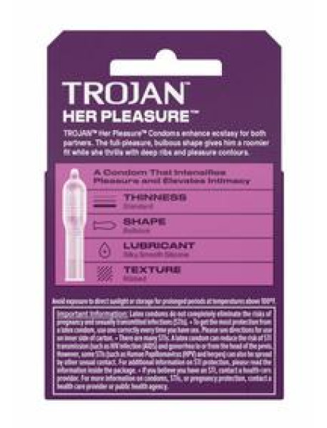 Trojan Her Pleasure Lub 3`s Trojan Her Pleasure Lub 3`s