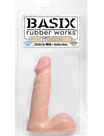 Basix 6 Dong W/balls Flesh