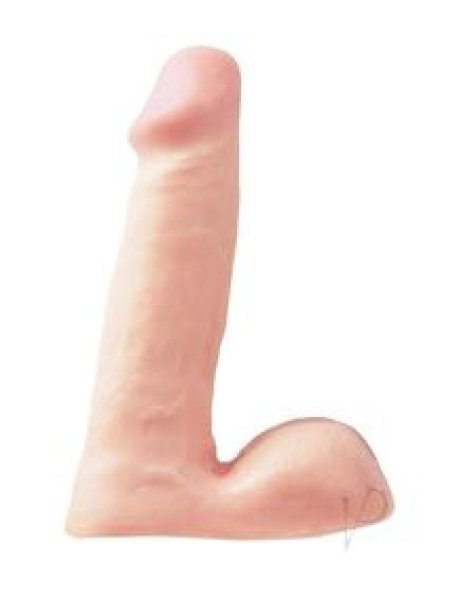 Basix 6 Dong W/balls Flesh