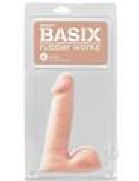 Basix 6 Dong W/balls Flesh