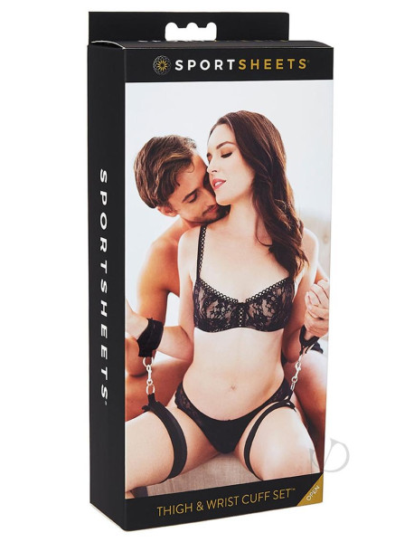 Thigh and Wrist Cuff Set