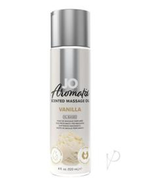 Jo Aromatix Massage Oil Vanilla 4oz