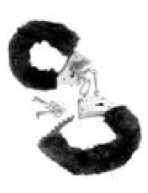 Ff Beginner Furry Cuffs Black