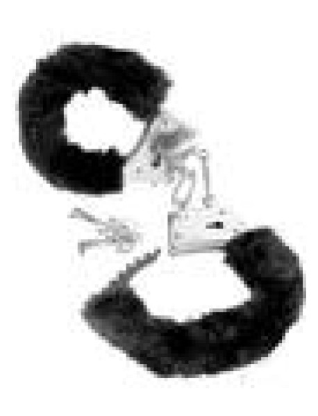 Ff Beginner Furry Cuffs Black
