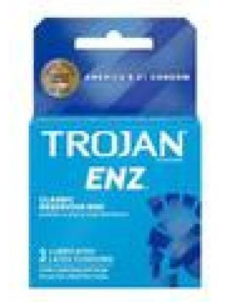 Trojan Enz Lubricated 3`s Trojan Enz Lubricated 3`s