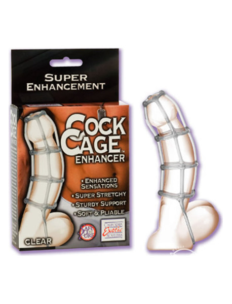 Cock Cage Enhancer - Clear