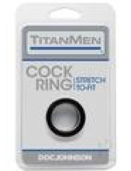 Titanmen Cock Ring Black