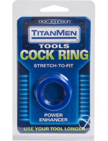 Titanmen Cock Ring Blue
