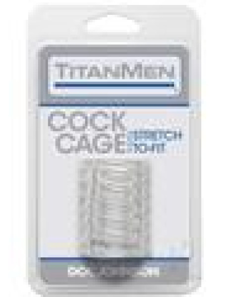 Titanmen Cock Cage Clear