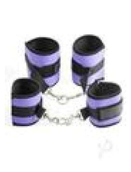 Ff Purple Pleasure Bondage Set