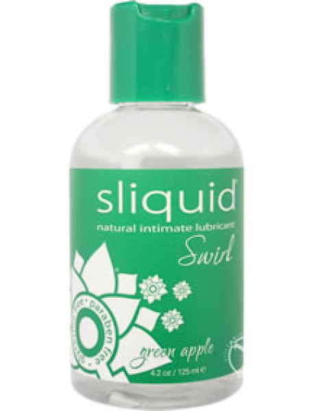 Sliquid Naturals Swirl Green Apple 4.2oz Sliquid Naturals Swirl Green Apple 4.2oz