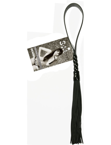 Sandm Beaded Flogger Noir