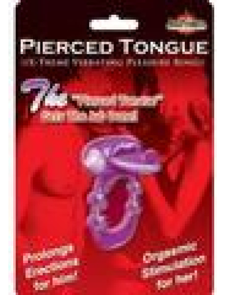 Pierced Tongue Purple