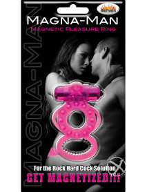 Magna Man Magnetic Ring - Magenta