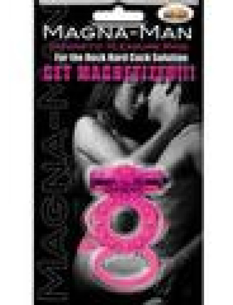 Magna Man Magnetic Ring - Magenta