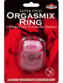 Stud Orgasmix Ring Magenta