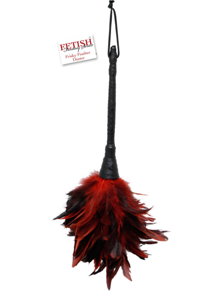 Ff Frisky Feather Duster Red