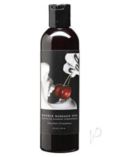 Edible Massage Oil Cherry 8oz