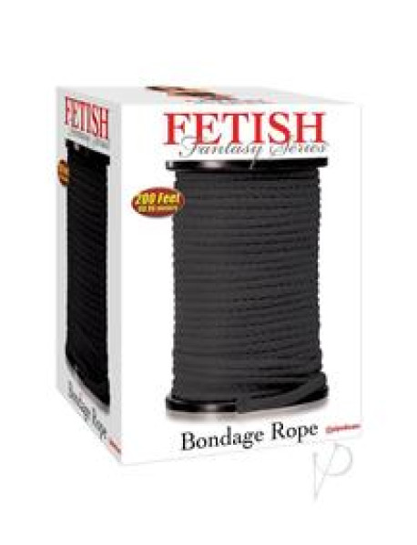 Ff Bondage Rope 200ft Black