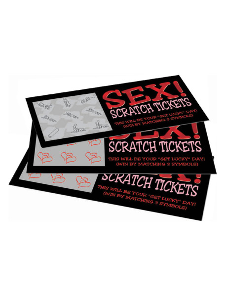 Sex! Scratch Tickets