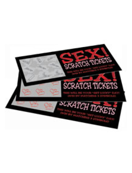 Sex! Scratch Tickets