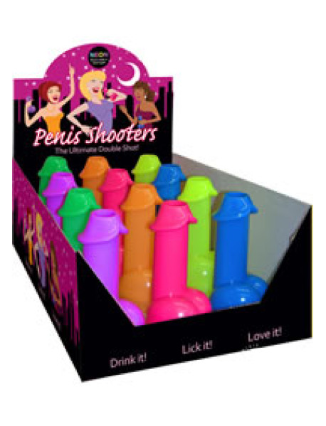 Neon Penis Shooters 12/display