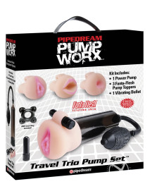 Pump Worx Travel Trio Set