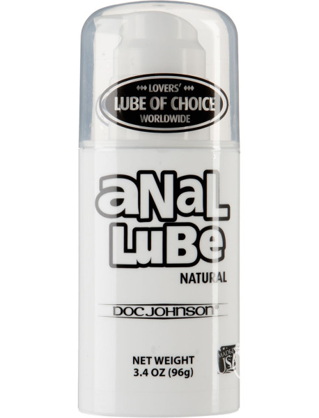 Anal Lube Natural Airless Pump 3.4oz