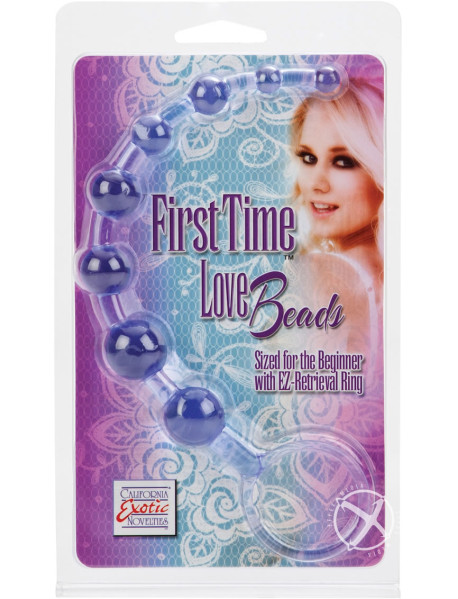 First Time Love Beads Purple