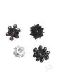 Pleasure Stars Blk/clr/assort Cockrings