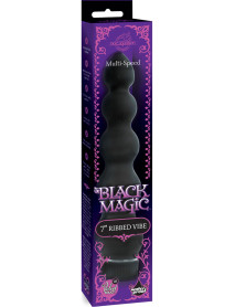 Black Magic 7 Ribbed Vibe