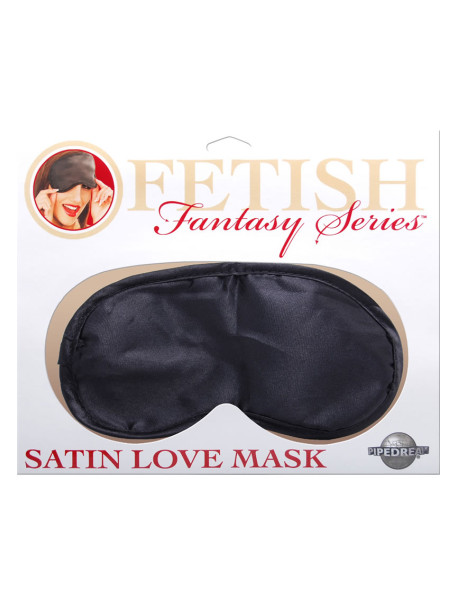 Ff Satin Love Mask Black