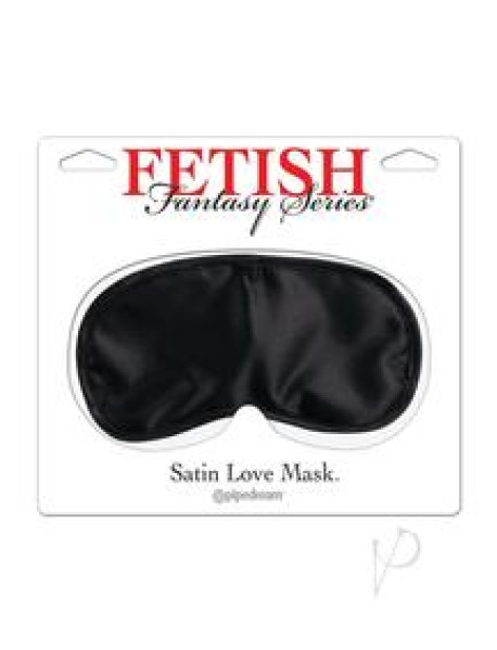 Ff Satin Love Mask Black