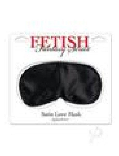 Ff Satin Love Mask Black