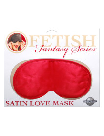 Ff Satin Love Mask Red