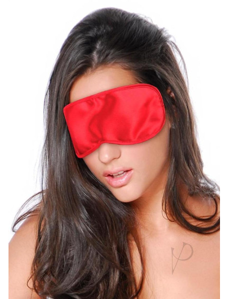 Ff Satin Love Mask Red