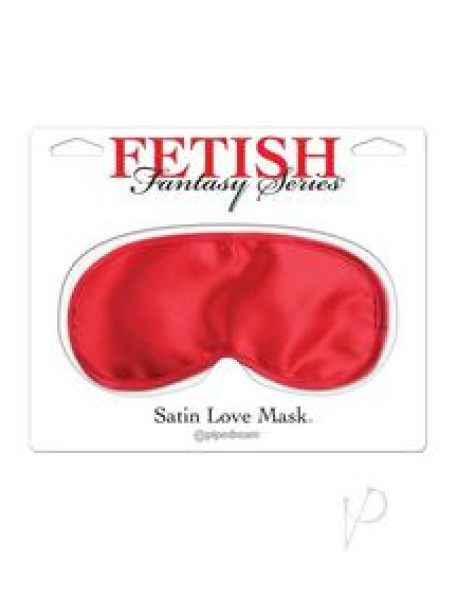 Ff Satin Love Mask Red