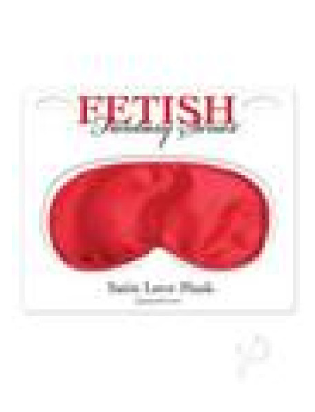 Ff Satin Love Mask Red