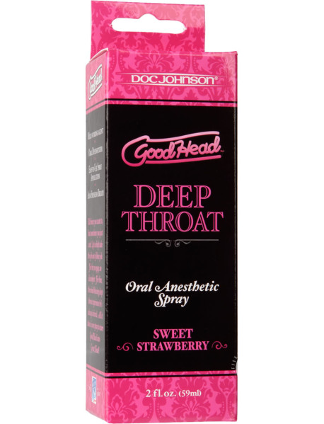 Goodhead Throat Spray Strawberry 2oz