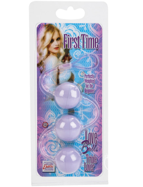 First Time Love Balls Triple Loverpurple