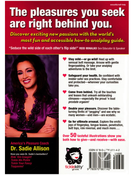 Tickle My Tush Anal Play Adv Book