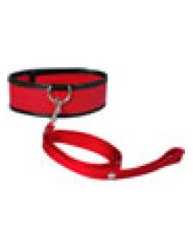 Sandm Red Leash and Collar